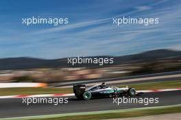 Nico Rosberg (GER) Mercedes AMG F1 W07 Hybrid. 04.03.2016. Formula One Testing, Day Four, Barcelona, Spain. Friday.