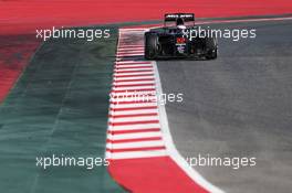 Jenson Button (GBR) McLaren MP4-31. 04.03.2016. Formula One Testing, Day Four, Barcelona, Spain. Friday.
