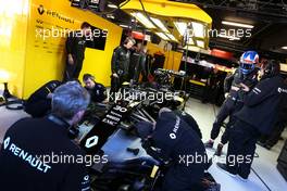 Julien Simon-Chautemps (FRA), Renault Sport F1 Team and Jolyon Palmer (GBR), Renault Sport F1 Team  04.03.2016. Formula One Testing, Day Four, Barcelona, Spain. Friday.