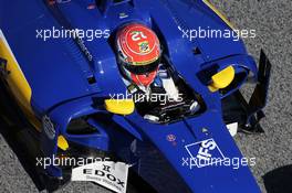 Felipe Nasr (BRA) Sauber C35. 03.03.2016. Formula One Testing, Day Three, Barcelona, Spain. Thursday.