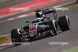 Fernando Alonso (ESP) McLaren MP4-31. 03.03.2016. Formula One Testing, Day Three, Barcelona, Spain. Thursday.