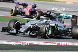 Nico Rosberg (GER) Mercedes AMG F1 W07 Hybrid. 03.03.2016. Formula One Testing, Day Three, Barcelona, Spain. Thursday.