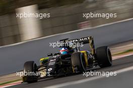 Jolyon Palmer (GBR) Renault Sport F1 Team RS16. 03.03.2016. Formula One Testing, Day Three, Barcelona, Spain. Thursday.