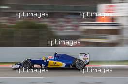 Felipe Nasr (BRA) Sauber C35. 03.03.2016. Formula One Testing, Day Three, Barcelona, Spain. Thursday.