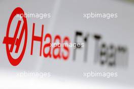 Haas F1 Team logo. 03.03.2016. Formula One Testing, Day Three, Barcelona, Spain. Thursday.