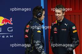 Daniil Kvyat (RUS) Red Bull Racing. 03.03.2016. Formula One Testing, Day Three, Barcelona, Spain. Thursday.