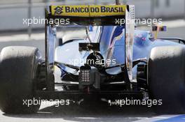 Felipe Nasr (BRA) Sauber C35 rear wing and rear diffuser detail. 03.03.2016. Formula One Testing, Day Three, Barcelona, Spain. Thursday.