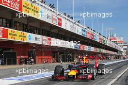 Daniil Kvyat (RUS) Red Bull Racing RB12. 03.03.2016. Formula One Testing, Day Three, Barcelona, Spain. Thursday.