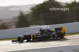 Jolyon Palmer (GBR) Renault Sport F1 Team RS16. 03.03.2016. Formula One Testing, Day Three, Barcelona, Spain. Thursday.