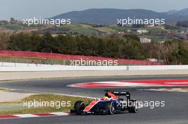 Rio Haryanto (IDN) Manor Racing MRT05. 01.03.2016. Formula One Testing, Day One, Barcelona, Spain. Tuesday.