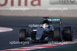 Lewis Hamilton (GBR) Mercedes AMG F1 W07 Hybrid. 01.03.2016. Formula One Testing, Day One, Barcelona, Spain. Tuesday.