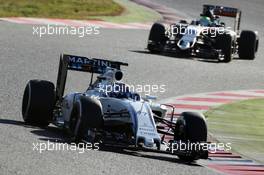 Valtteri Bottas (FIN) Williams FW38. 01.03.2016. Formula One Testing, Day One, Barcelona, Spain. Tuesday.