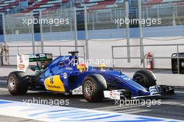 Felipe Nasr (BRA) Sauber C35. 01.03.2016. Formula One Testing, Day One, Barcelona, Spain. Tuesday.