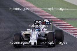 Valtteri Bottas (FIN) Williams FW38. 01.03.2016. Formula One Testing, Day One, Barcelona, Spain. Tuesday.