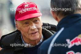 Niki Lauda (AUT) Mercedes Non-Executive Chairman. 01.03.2016. Formula One Testing, Day One, Barcelona, Spain. Tuesday.
