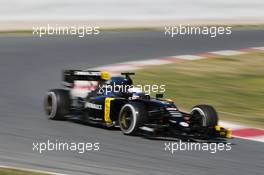 Kevin Magnussen (DEN) Renault Sport F1 Team RS16. 01.03.2016. Formula One Testing, Day One, Barcelona, Spain. Tuesday.