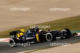 Kevin Magnussen (DEN) Renault Sport F1 Team RS16. 01.03.2016. Formula One Testing, Day One, Barcelona, Spain. Tuesday.