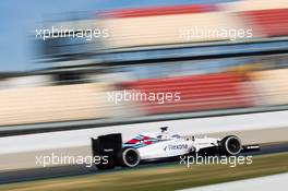 Valtteri Bottas (FIN) Williams FW38. 01.03.2016. Formula One Testing, Day One, Barcelona, Spain. Tuesday.