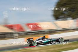 Nico Rosberg (GER) Mercedes AMG F1 W07 Hybrid. 01.03.2016. Formula One Testing, Day One, Barcelona, Spain. Tuesday.