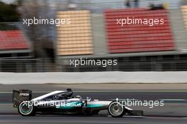 Lewis Hamilton (GBR), Mercedes AMG F1 Team  01.03.2016. Formula One Testing, Day One, Barcelona, Spain. Tuesday.