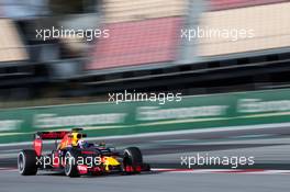 Daniel Ricciardo (AUS) Red Bull Racing RB12. 02.03.2016. Formula One Testing, Day Two, Barcelona, Spain. Wednesday.