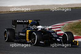Kevin Magnussen (DEN) Renault Sport F1 Team RE16. 02.03.2016. Formula One Testing, Day Two, Barcelona, Spain. Wednesday.
