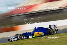 Marcus Ericsson (SWE) Sauber C35. 02.03.2016. Formula One Testing, Day Two, Barcelona, Spain. Wednesday.