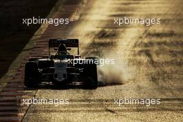 Sergio Perez (MEX) Sahara Force India F1 VJM09 locks up under braking. 02.03.2016. Formula One Testing, Day Two, Barcelona, Spain. Wednesday.