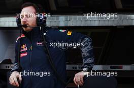 Christian Horner (GBR) Red Bull Racing Team Principal. 02.03.2016. Formula One Testing, Day Two, Barcelona, Spain. Wednesday.