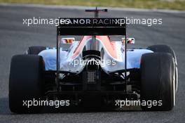 Pascal Wehrlein (GER) Manor Racing MRT. 02.03.2016. Formula One Testing, Day Two, Barcelona, Spain. Wednesday.