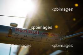 Red Bull Racing logo on pit stop equipment. 02.03.2016. Formula One Testing, Day Two, Barcelona, Spain. Wednesday.