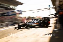 Sergio Perez (MEX) Sahara Force India F1 VJM09 leaves the pits. 02.03.2016. Formula One Testing, Day Two, Barcelona, Spain. Wednesday.