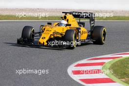 Kevin Magnussen (DEN), Renault Sport F1 Team  18.05.2016. Formula One In-Season Testing, Day Two, Barcelona, Spain. Wednesday.