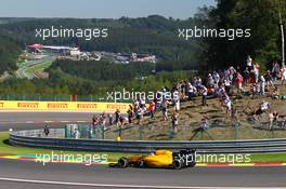 Kevin Magnussen (DEN) Renault Sport F1 Team RS16. 26.08.2016. Formula 1 World Championship, Rd 13, Belgian Grand Prix, Spa Francorchamps, Belgium, Practice Day.