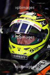 Sergio Perez (MEX) Sahara Force India F1 VJM09. 26.08.2016. Formula 1 World Championship, Rd 13, Belgian Grand Prix, Spa Francorchamps, Belgium, Practice Day.