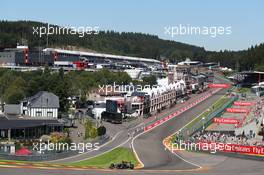 Daniil Kvyat (RUS) Scuderia Toro Rosso STR11. 26.08.2016. Formula 1 World Championship, Rd 13, Belgian Grand Prix, Spa Francorchamps, Belgium, Practice Day.