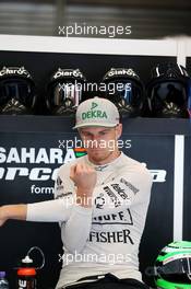 Nico Hulkenberg (GER) Sahara Force India F1. 26.08.2016. Formula 1 World Championship, Rd 13, Belgian Grand Prix, Spa Francorchamps, Belgium, Practice Day.