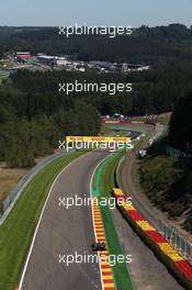 Nico Hulkenberg (GER) Sahara Force India F1 VJM09. 26.08.2016. Formula 1 World Championship, Rd 13, Belgian Grand Prix, Spa Francorchamps, Belgium, Practice Day.