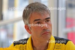 Nick Chester (GBR), Technical Director, Renault Sport F1 Team   26.08.2016. Formula 1 World Championship, Rd 13, Belgian Grand Prix, Spa Francorchamps, Belgium, Practice Day.