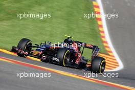 Carlos Sainz (ESP), Scuderia Toro Rosso  26.08.2016. Formula 1 World Championship, Rd 13, Belgian Grand Prix, Spa Francorchamps, Belgium, Practice Day.