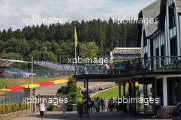 Lewis Hamilton (GBR) Mercedes AMG F1 W07 Hybrid. 26.08.2016. Formula 1 World Championship, Rd 13, Belgian Grand Prix, Spa Francorchamps, Belgium, Practice Day.