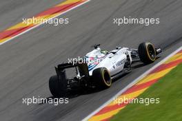 Felipe Massa (BRA), Williams F1 Team  26.08.2016. Formula 1 World Championship, Rd 13, Belgian Grand Prix, Spa Francorchamps, Belgium, Practice Day.