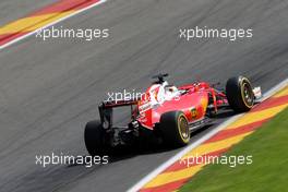 Sebastian Vettel (GER), Scuderia Ferrari  26.08.2016. Formula 1 World Championship, Rd 13, Belgian Grand Prix, Spa Francorchamps, Belgium, Practice Day.