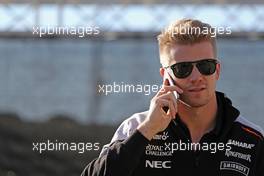Nico Hulkenberg (GER), Sahara Force India  26.08.2016. Formula 1 World Championship, Rd 13, Belgian Grand Prix, Spa Francorchamps, Belgium, Practice Day.