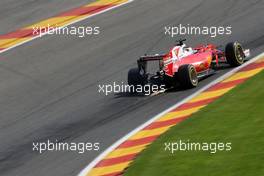 Sebastian Vettel (GER), Scuderia Ferrari  Round 6. Formula 1 World Championship, Rd 13, Belgian Grand Prix, Spa Francorchamps, Belgium, Practice Day.