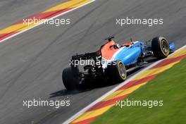 Pascal Wehrlein (GER), Manor Racing  26.08.2016. Formula 1 World Championship, Rd 13, Belgian Grand Prix, Spa Francorchamps, Belgium, Practice Day.