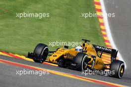 Kevin Magnussen (DEN), Renault Sport F1 Team  26.08.2016. Formula 1 World Championship, Rd 13, Belgian Grand Prix, Spa Francorchamps, Belgium, Practice Day.