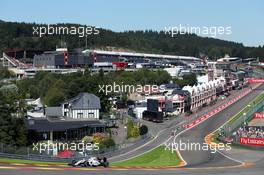 Valtteri Bottas (FIN) Williams FW38. 26.08.2016. Formula 1 World Championship, Rd 13, Belgian Grand Prix, Spa Francorchamps, Belgium, Practice Day.