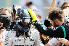 Race winner Nico Rosberg (GER) Mercedes AMG F1 celebrates in parc ferme. 28.08.2016. Formula 1 World Championship, Rd 13, Belgian Grand Prix, Spa Francorchamps, Belgium, Race Day.