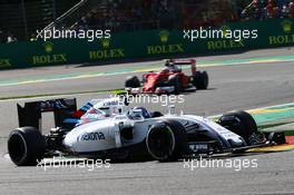 Valtteri Bottas (FIN) Williams FW38. 28.08.2016. Formula 1 World Championship, Rd 13, Belgian Grand Prix, Spa Francorchamps, Belgium, Race Day.